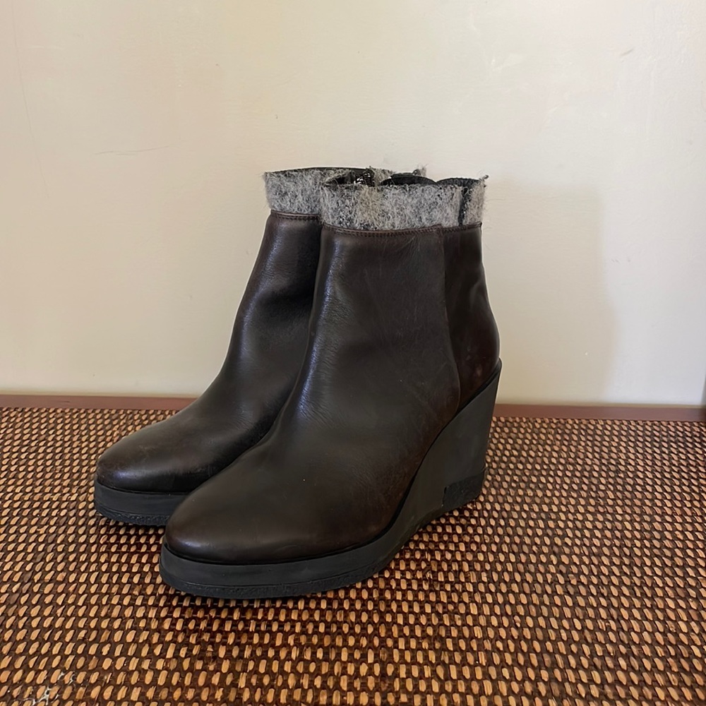 Authentic Miista ankle booties. British made designer boots. Details are amazing